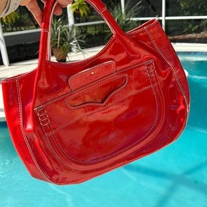 KATE SPADE ♠️ Pretty Penny Treesh Tangerine Handbag